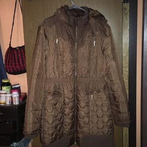 Brown winter coat